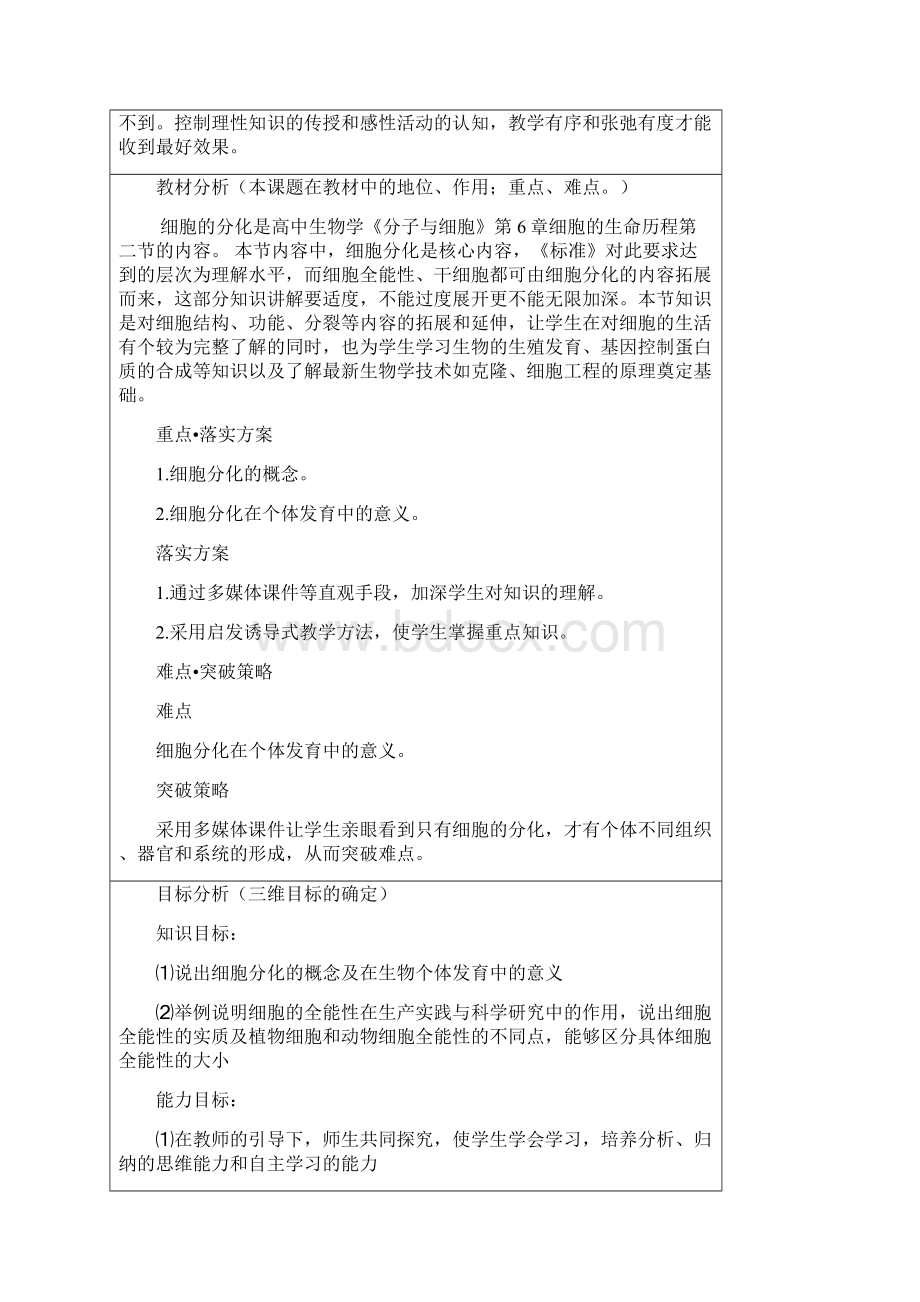 高中生物细胞的分化.docx_第2页