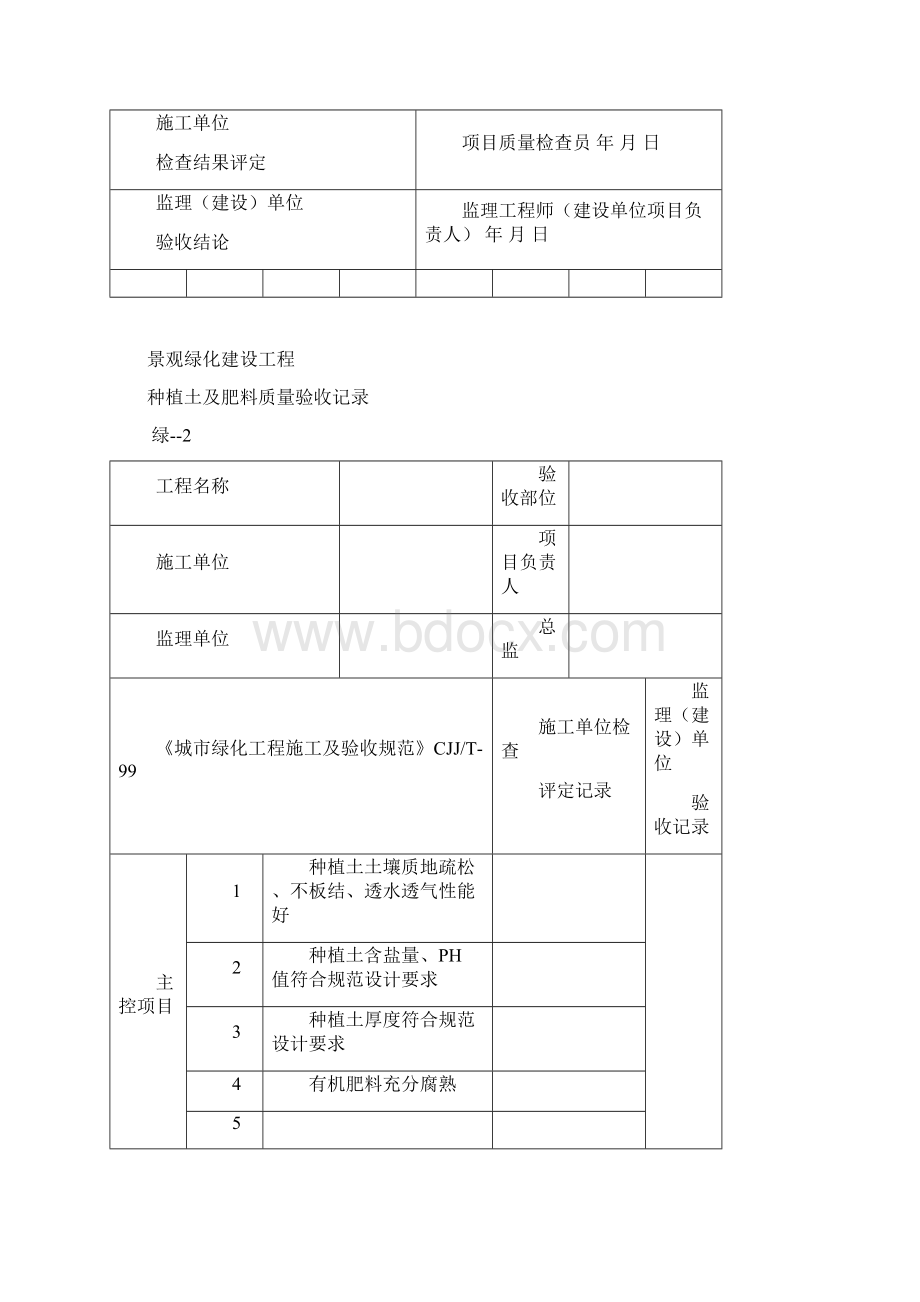 绿化检验批质量验收记录.docx_第2页