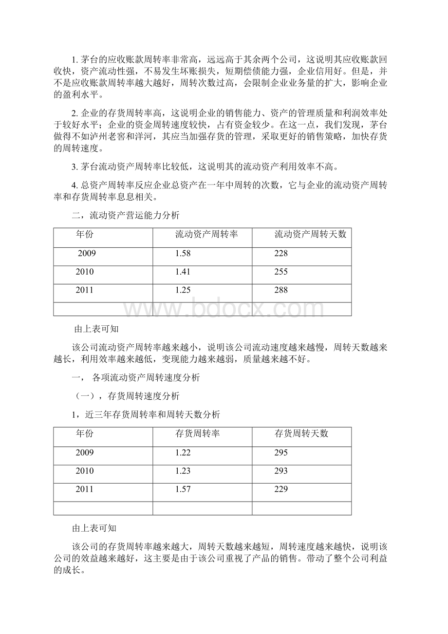 泸州老窖营运能力.docx_第2页