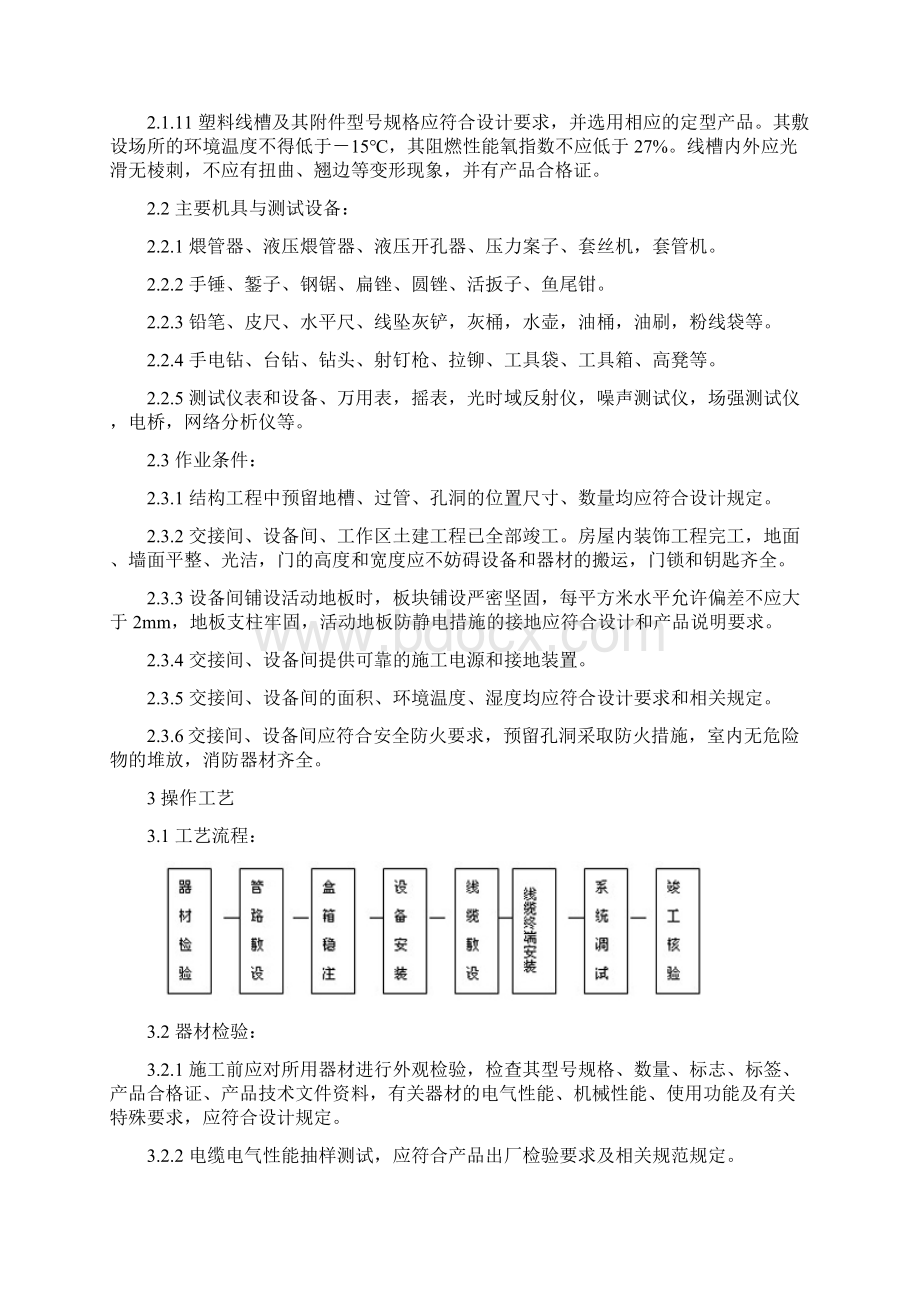 综合布线系统安装工艺标准.docx_第2页