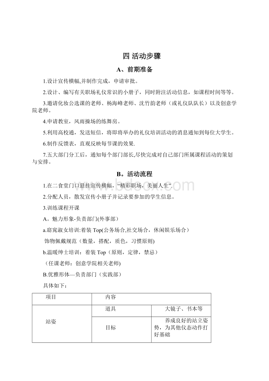 职场礼仪培训策划完整版文档格式.docx_第2页