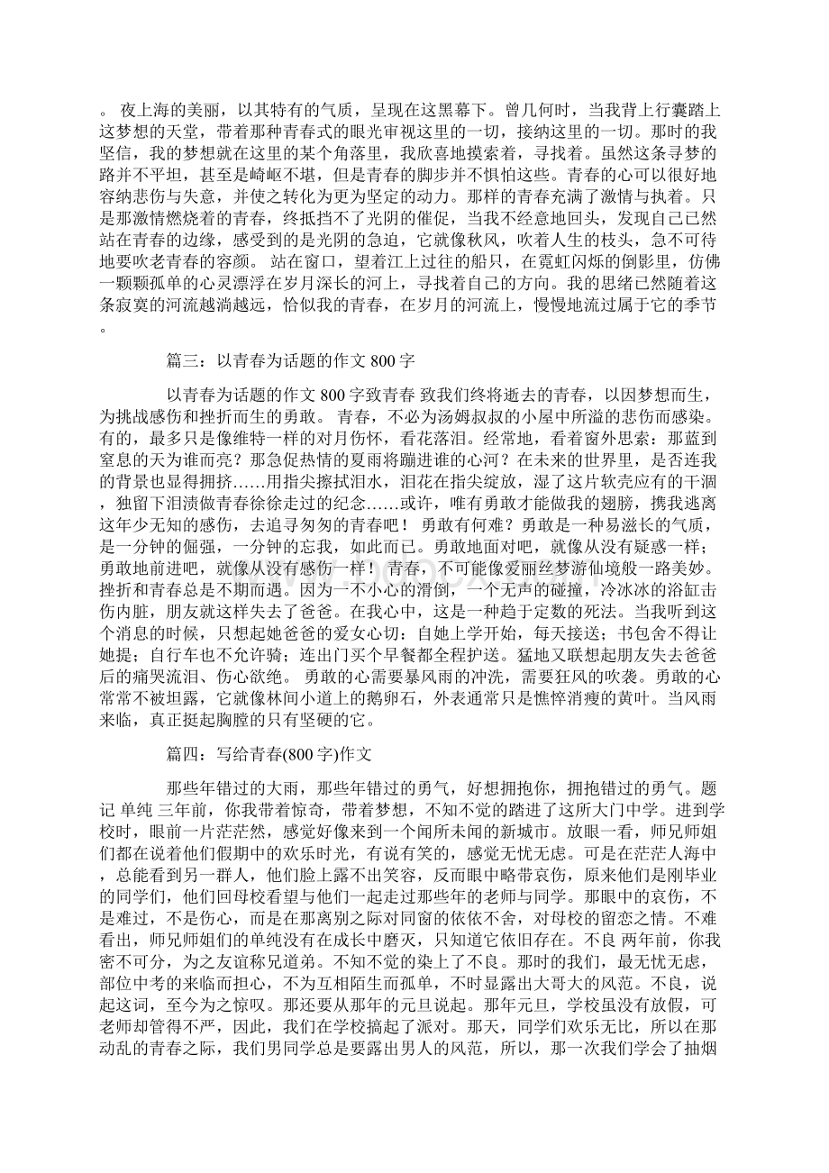 守护我的青春高考作文文档格式.docx_第2页