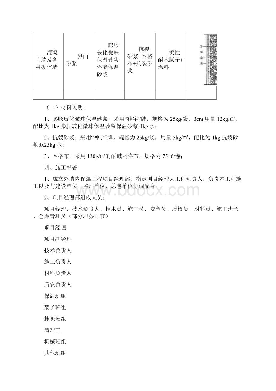 参考实用玻化微珠保温砂浆外墙内保温施工方案.docx_第3页