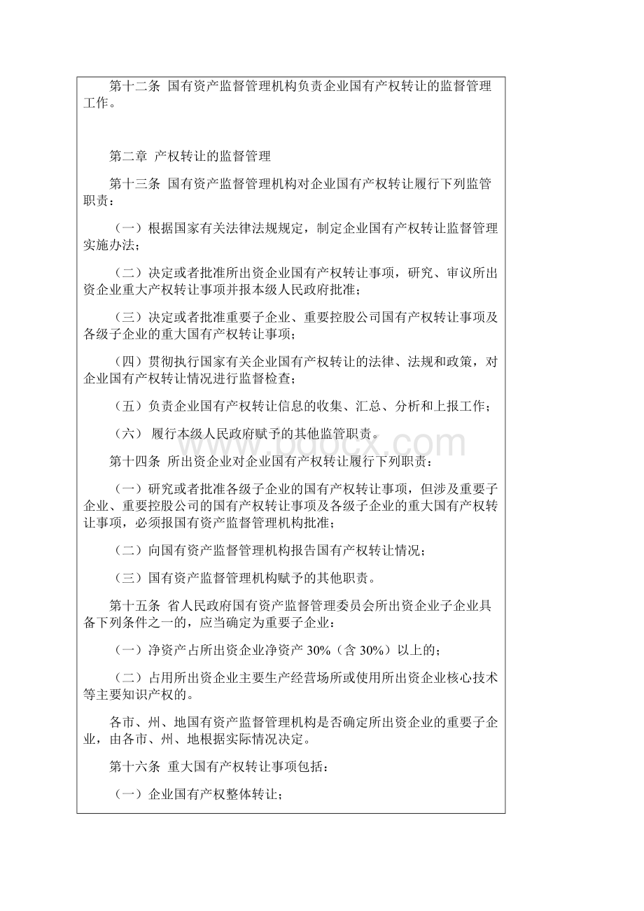 贵州省企业国有产权转让管理暂行办法.docx_第3页