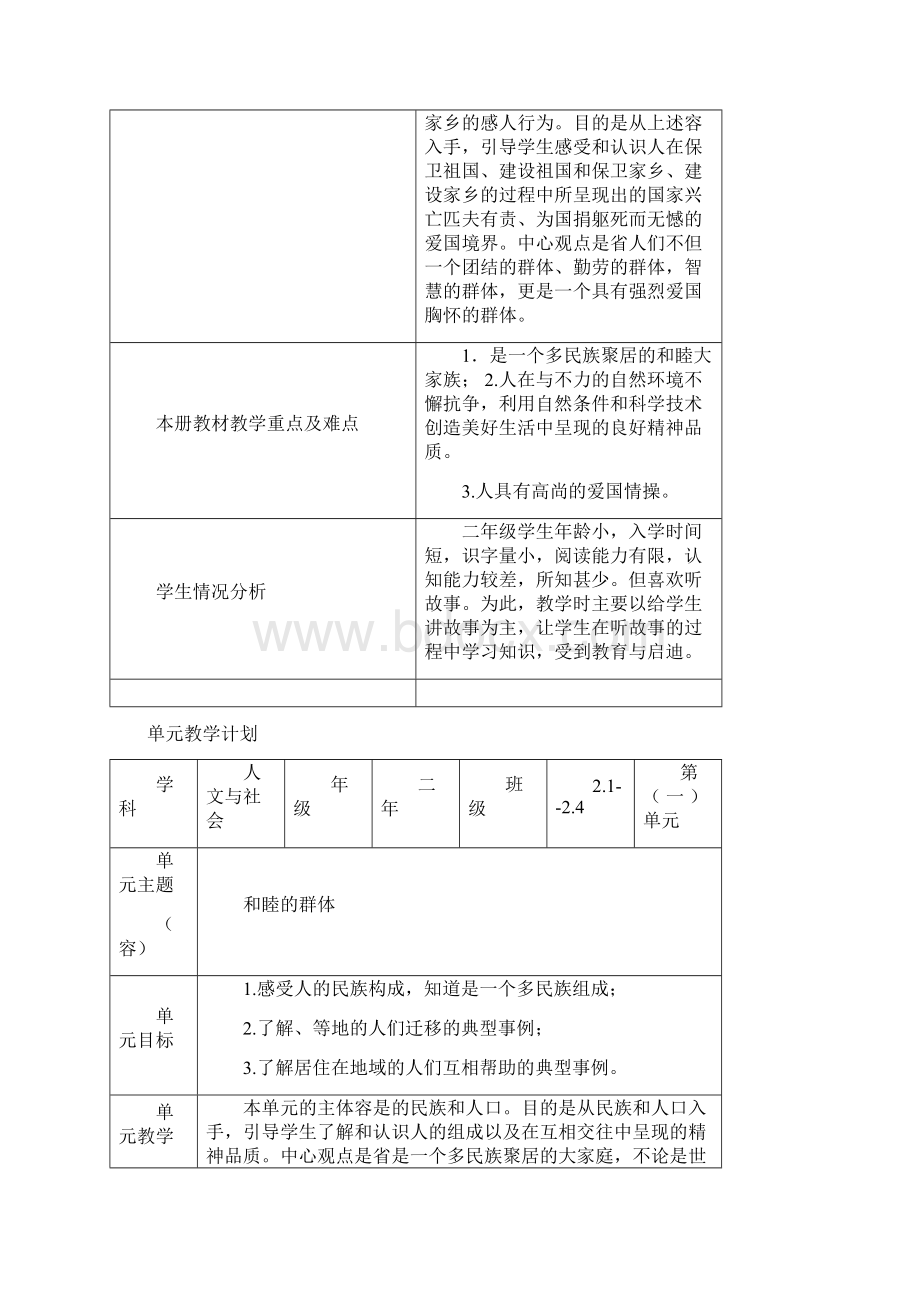 二年上人文与社会教案设计Word下载.docx_第3页