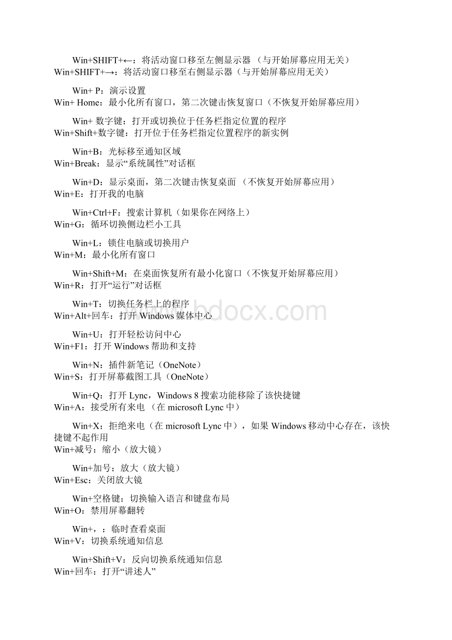 最新Windows10快捷键大全.docx_第2页