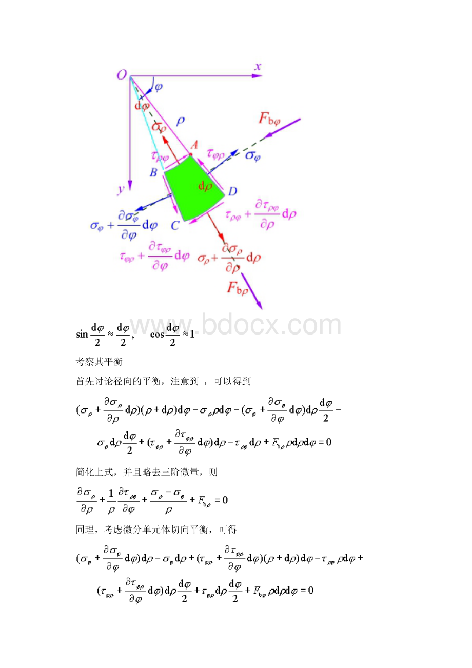 采用极坐标求解弹性力学平面问题基本问题Word版.docx_第3页