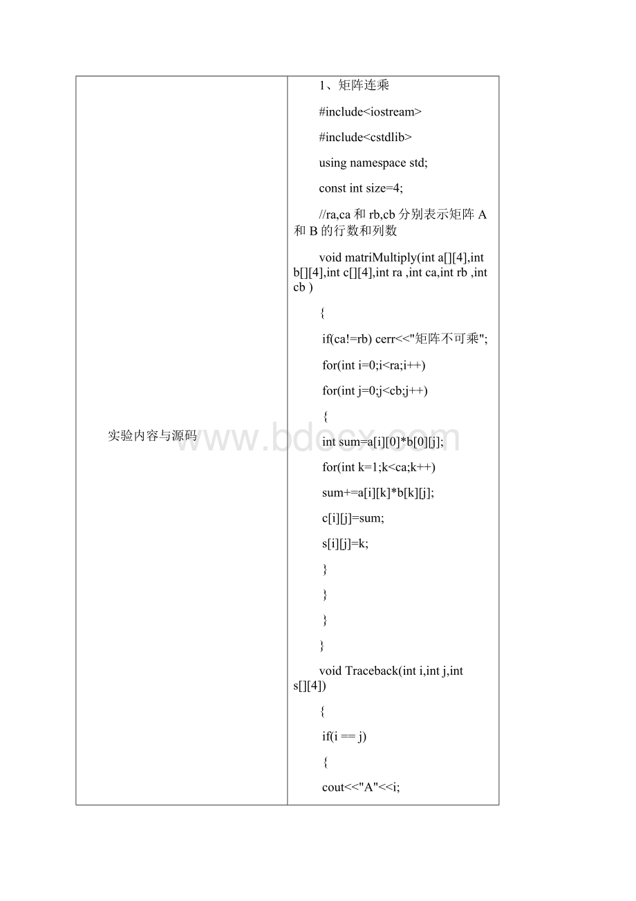 动态规划算法实验报告docWord文档格式.docx_第2页