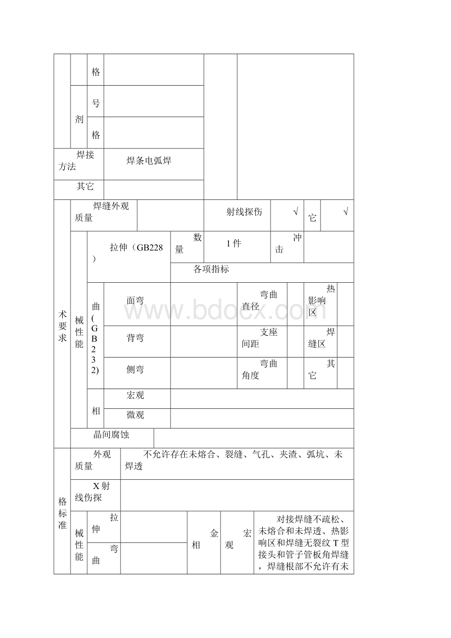 焊接工艺评定堆焊D507Mo之欧阳语创编Word格式.docx_第2页