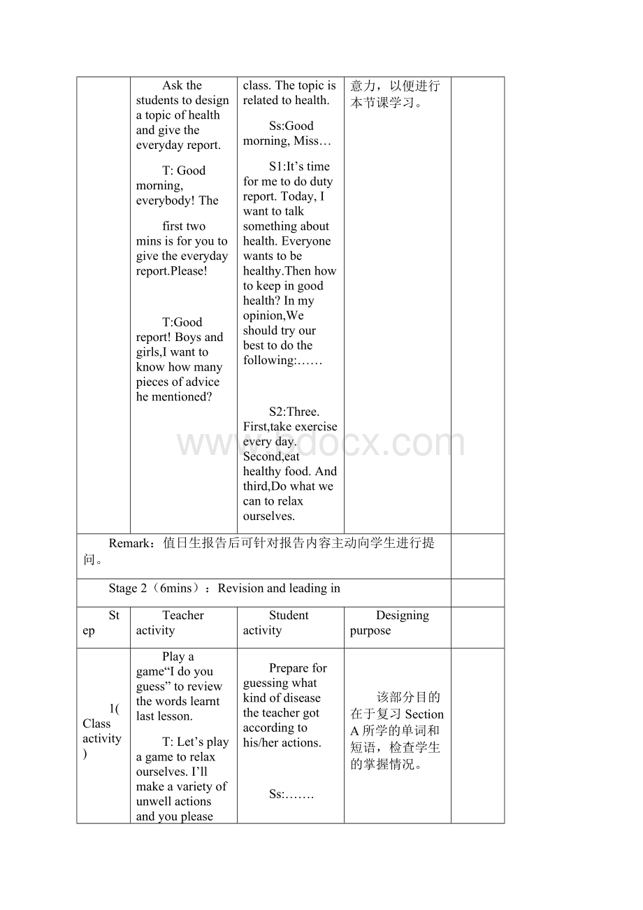 Unit 2 Keeping HealthyTopic 1 You should brush your teeth twice a day.docx_第3页