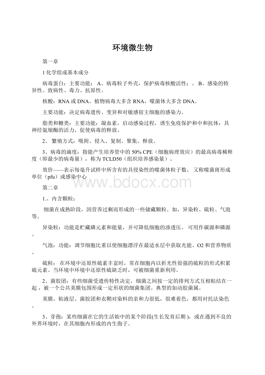 环境微生物Word文档格式.docx