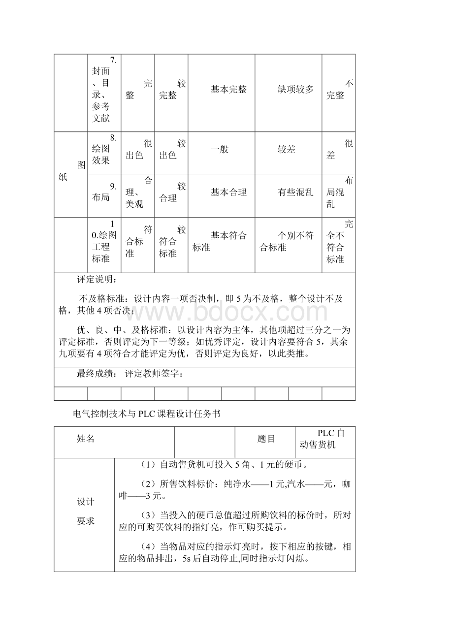 PLC自动售货机课程设计.docx_第3页