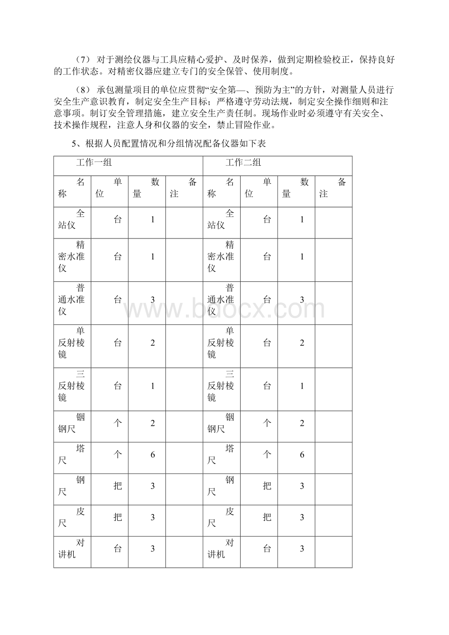 南水北调PCCP管道施工测量方案Word文档格式.docx_第3页