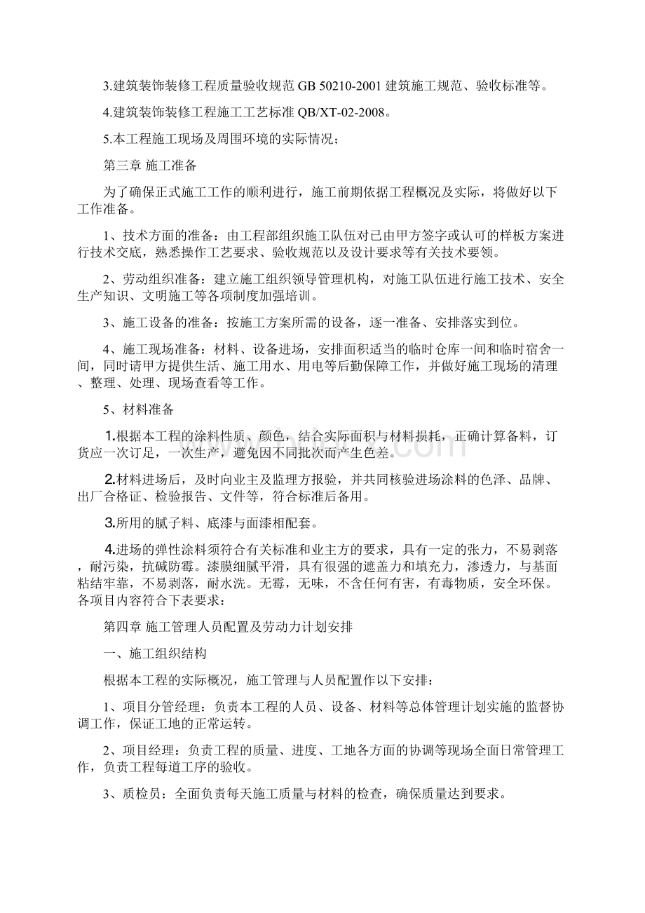 外墙涂料施工组织设计方案完整版.docx_第2页