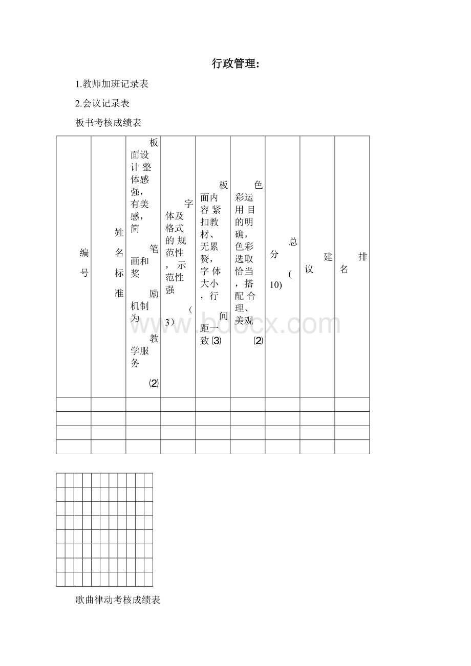 培训学校各类表格.docx_第3页