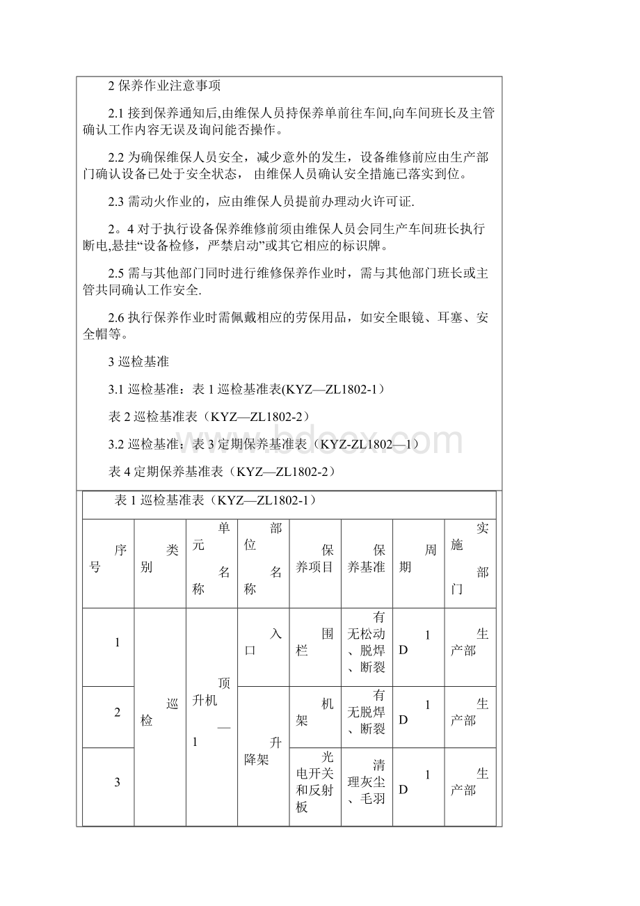 自动化立体仓库维保规范Word文档格式.docx_第2页