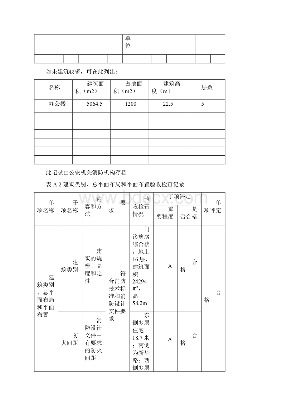 建筑工程消防验收记录表填写样表docx.docx_第3页