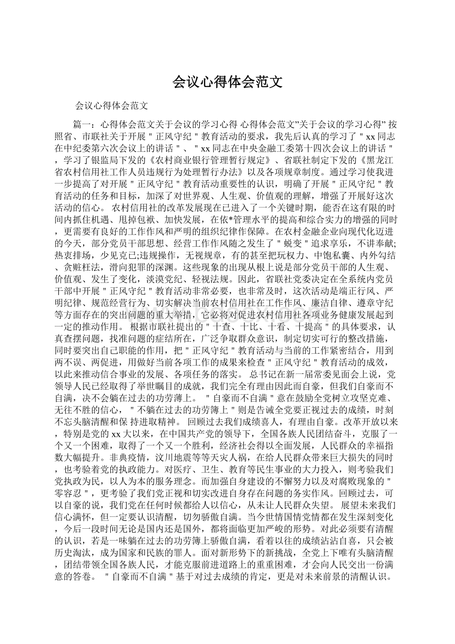 会议心得体会范文.docx