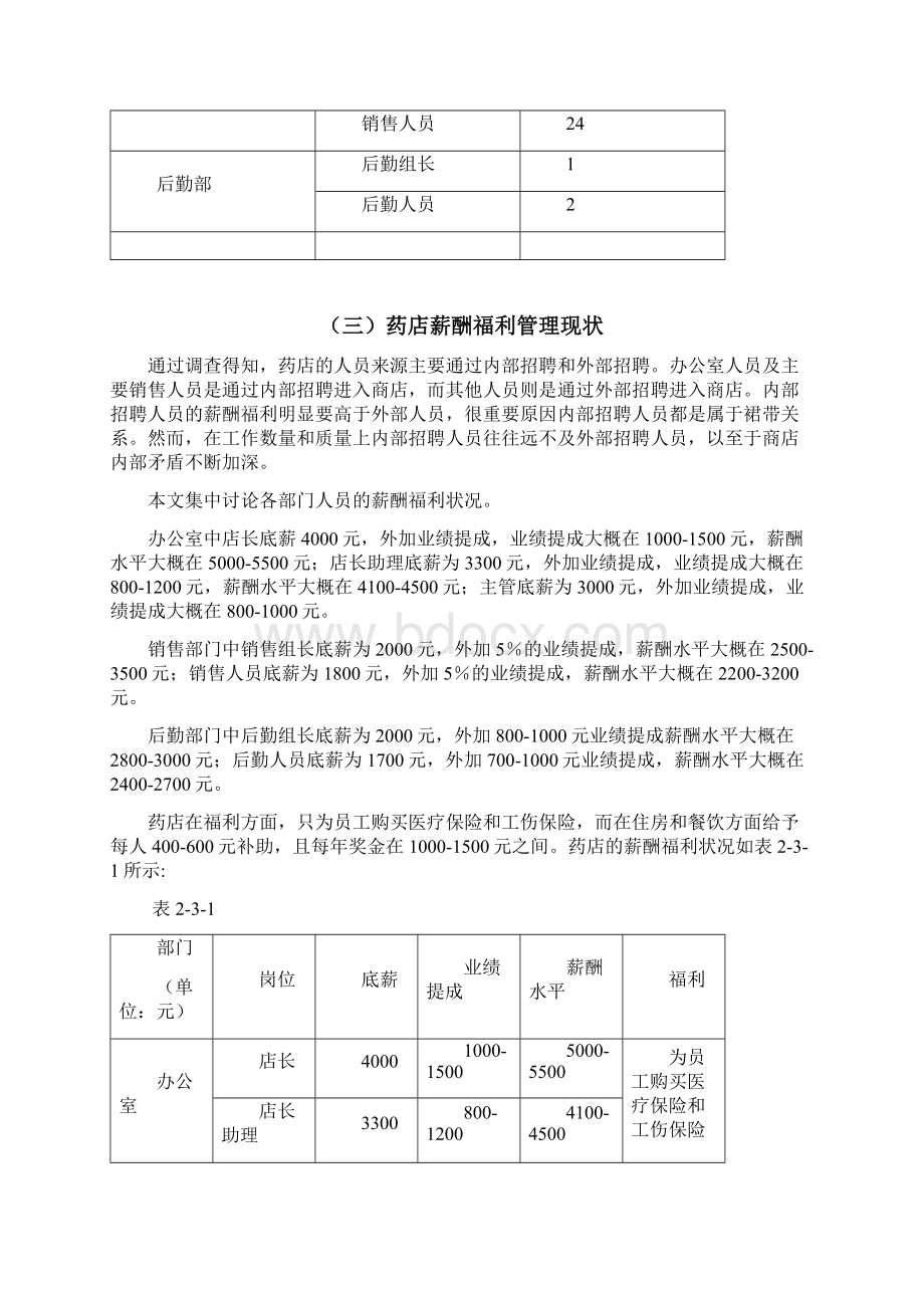 单体药店薪酬福利管理Word文件下载.docx_第3页