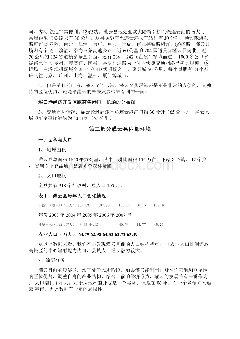 连云港灌云房地产项目投资调研报告Word格式.docx_第3页