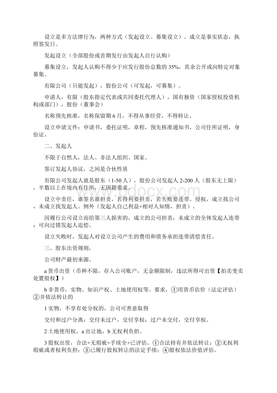 司法考试商法经济法商经讲义笔记.docx_第2页