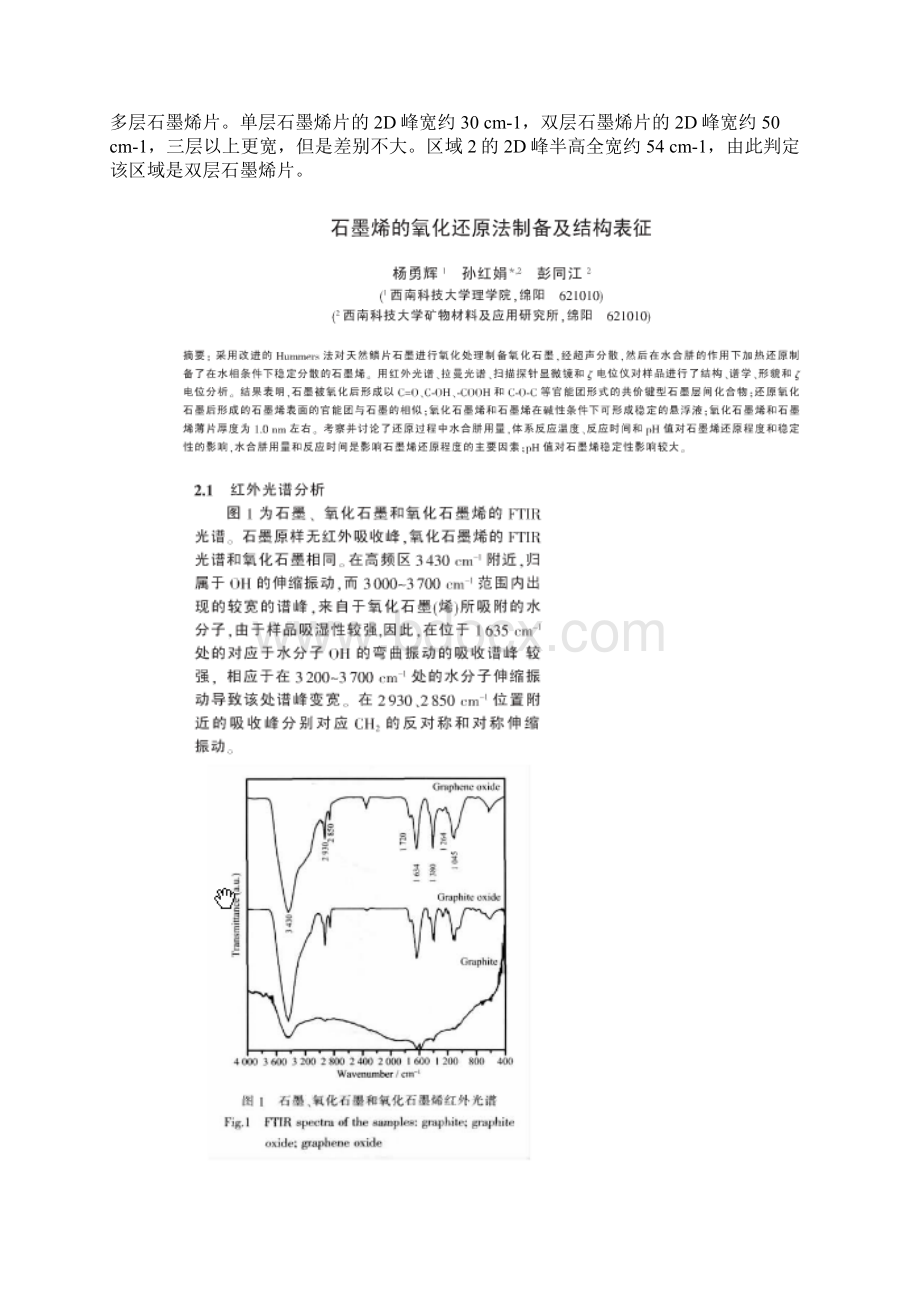 石墨烯的拉曼分析.docx_第2页