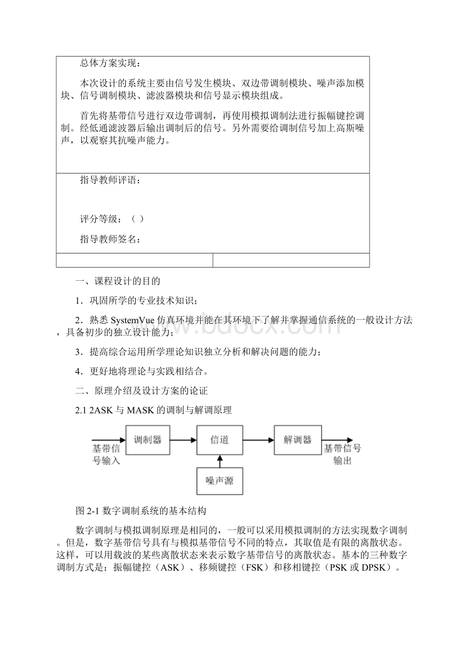 2ASK与MASK的性能分析与仿真.docx_第2页