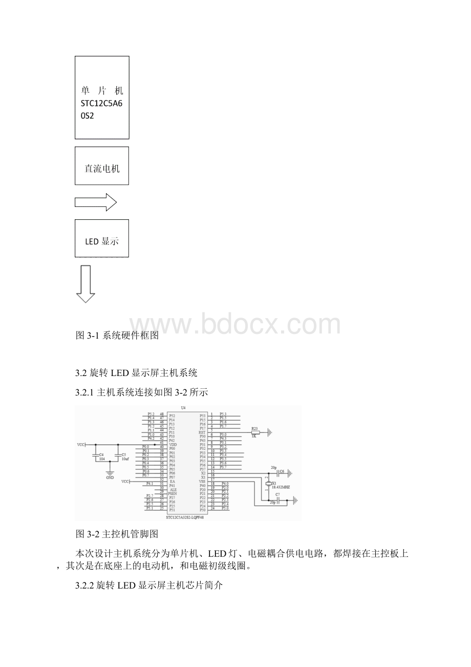 旋转LED显示屏设计毕业论文.docx_第2页