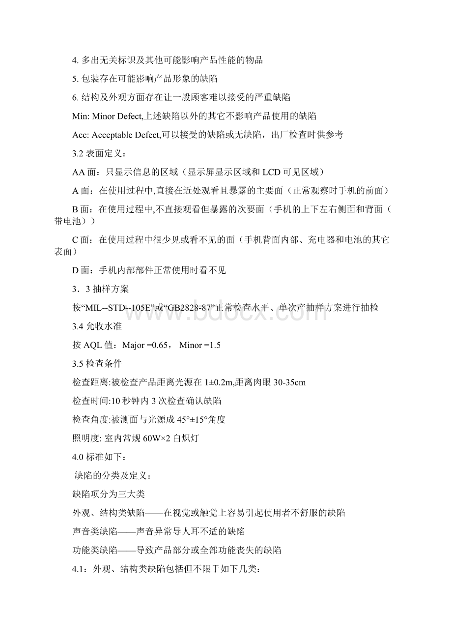 成品质量检验标准.docx_第2页