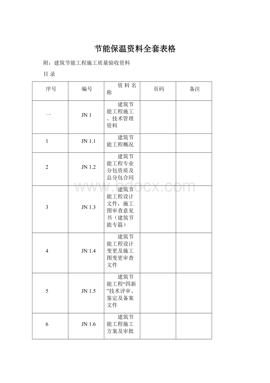 节能保温资料全套表格.docx_第1页