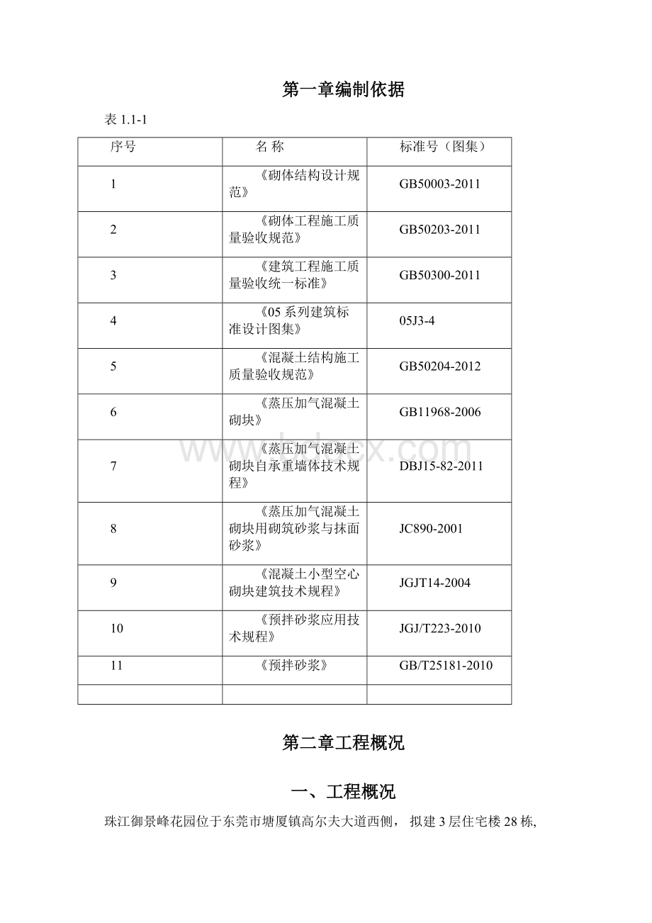 墙体砌筑施工方案计划.docx_第2页