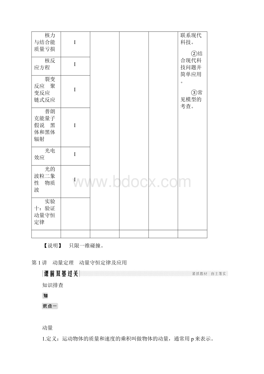 高考物理总复习 第十一章 动量守恒定律 第1讲 动量定理 动量守恒定律及应用教案选修35.docx_第2页