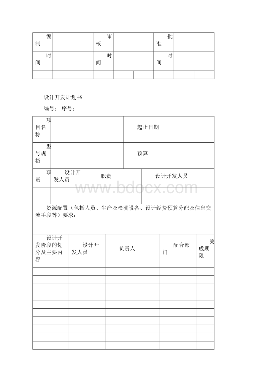 ISO9001设计开发全套表格.docx_第3页