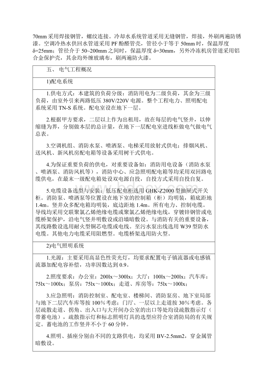 工程机电安装工程施工设计方案概况Word格式.docx_第2页