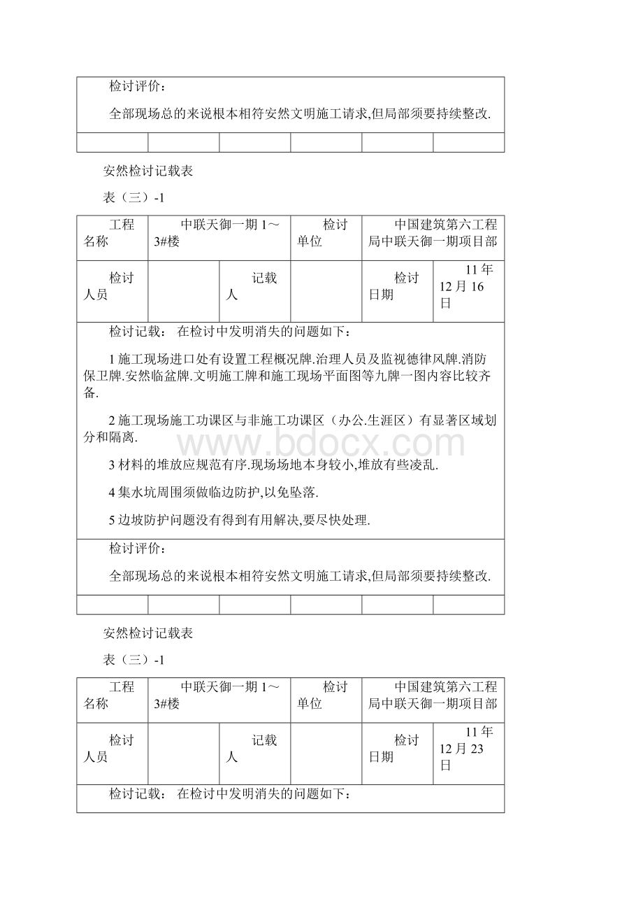 安全检查记录表周检.docx_第2页