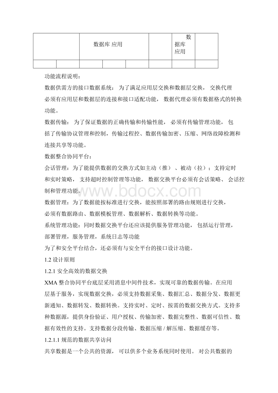 数据交换共享整合系统平台建设方案.docx_第3页