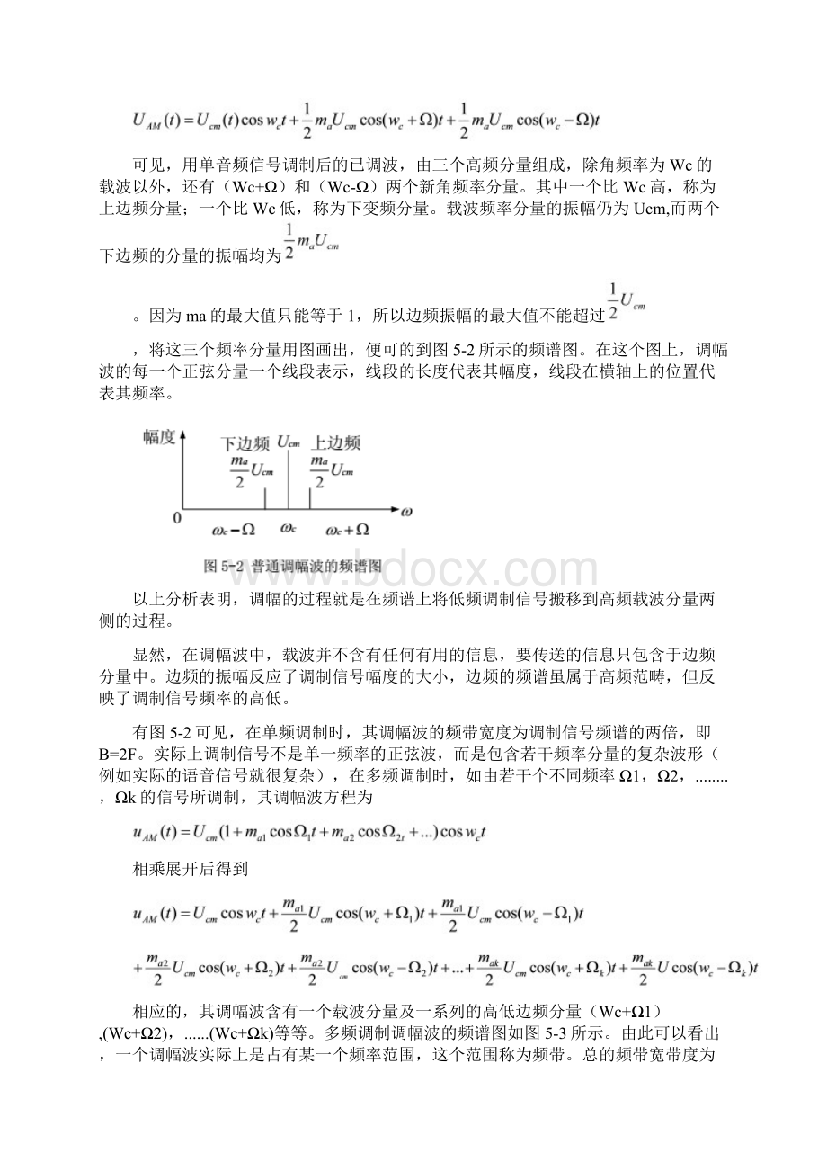 高频电子线路实验振幅调制之欧阳史创编.docx_第3页