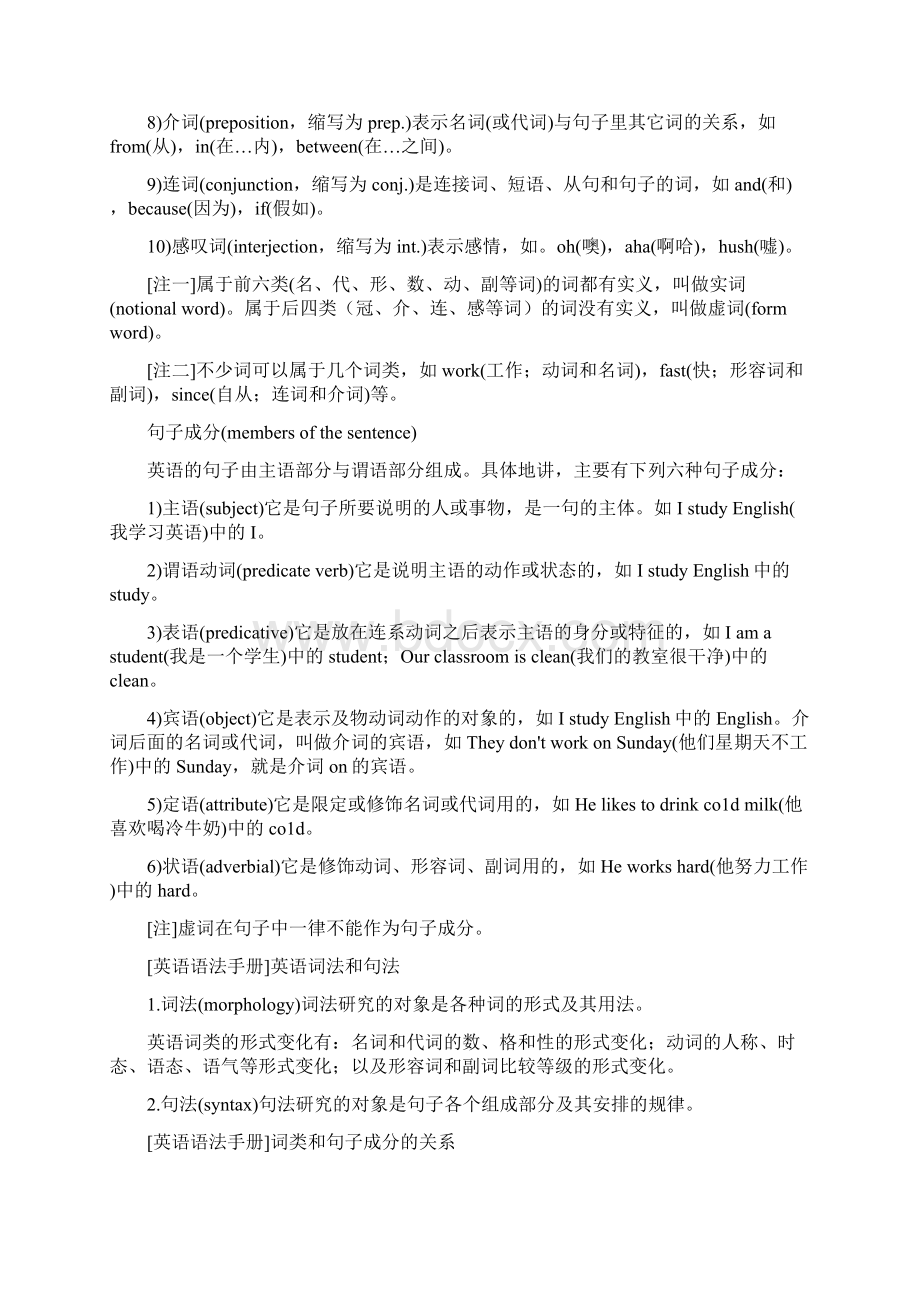 学英语英语语法手册全Word文档格式.docx_第2页