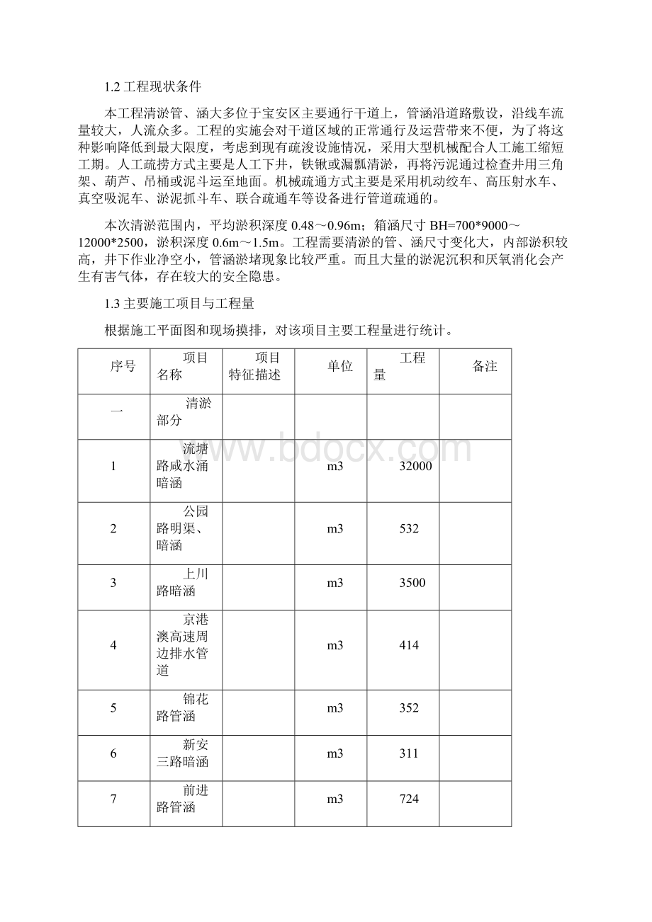 施工组织设计暗涵清淤及修复加固.docx_第2页