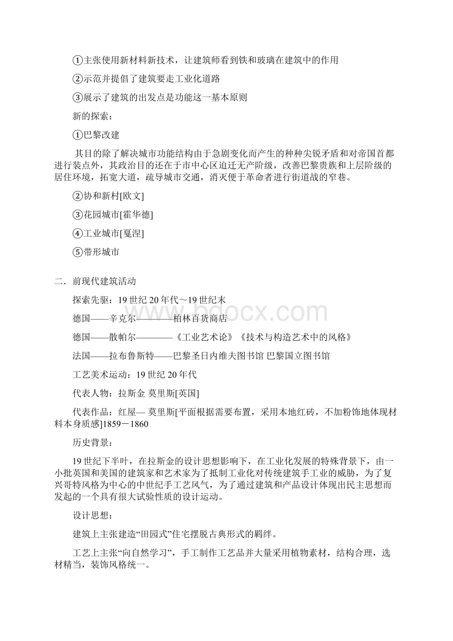 同济大学近代建筑史复习大纲文档格式.docx_第3页