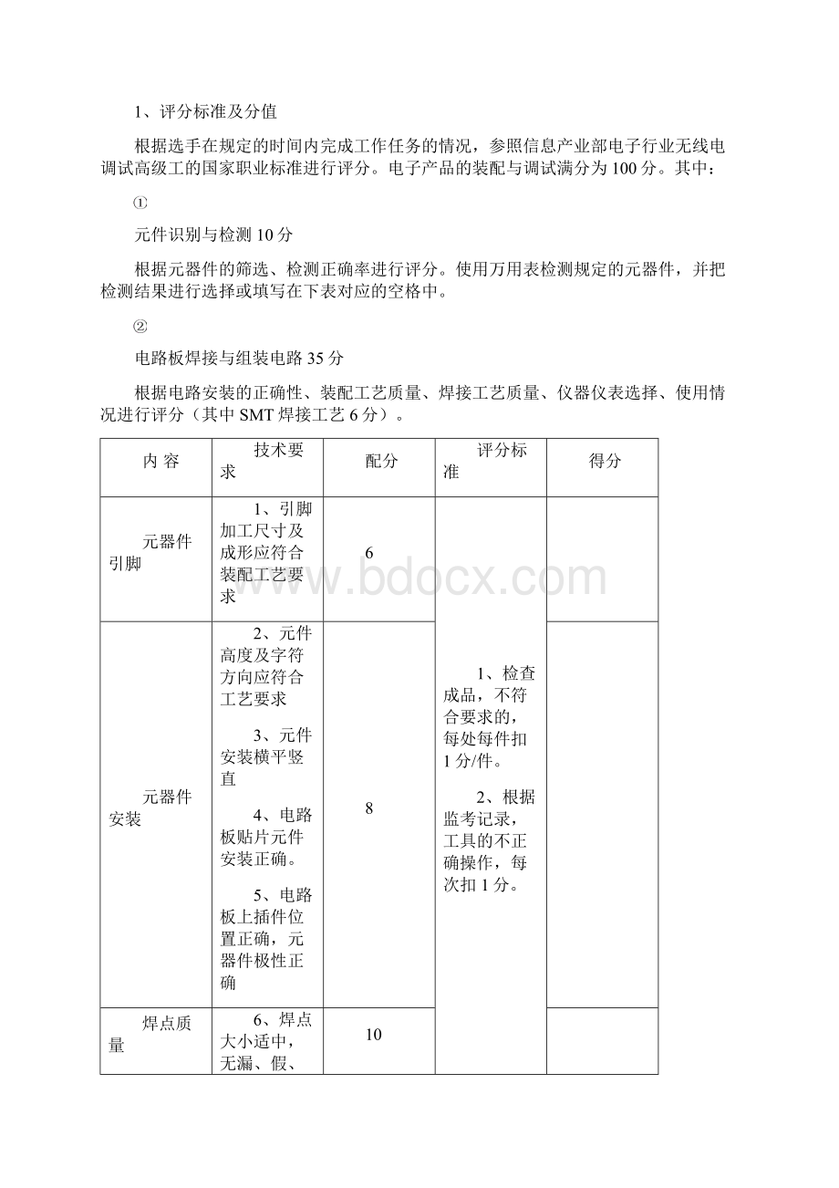 电子电工技术技能竞赛规则与评分标准.docx_第2页