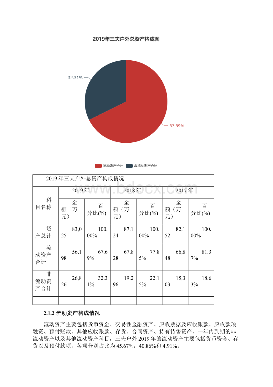 三夫户外度财务分析报告Word下载.docx_第2页