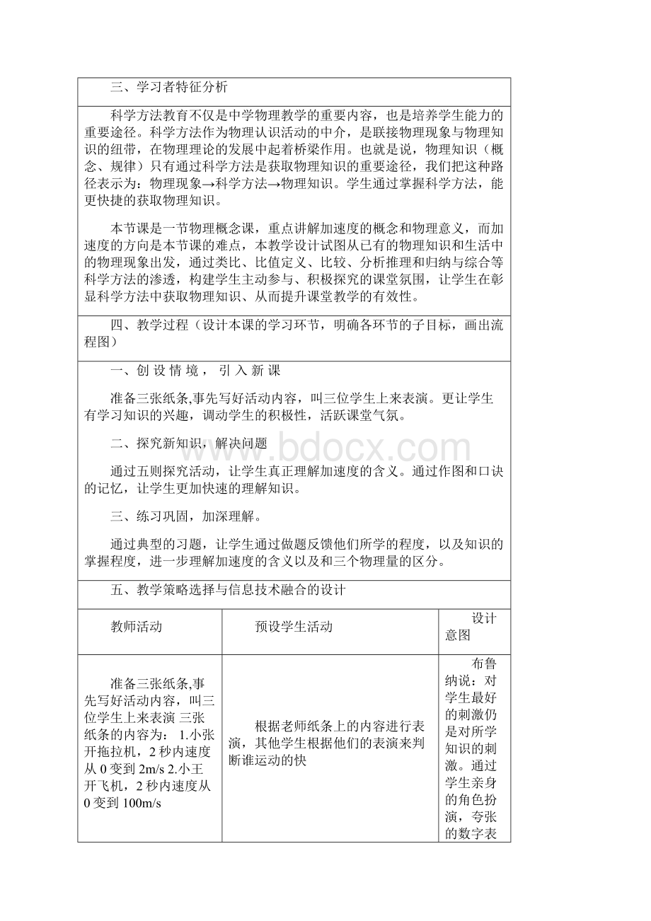 完整 教学设计模板教学设计.docx_第3页