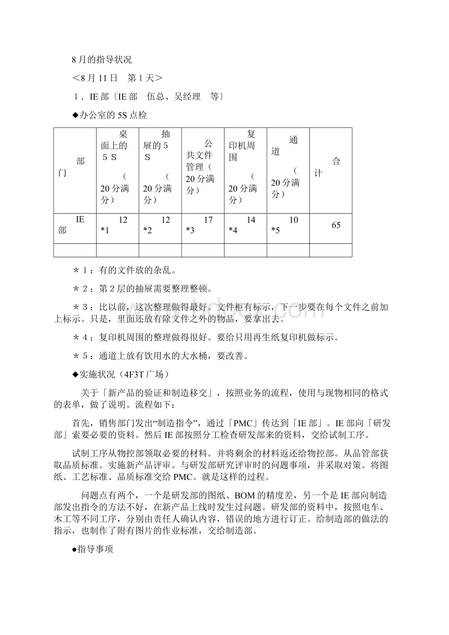 日本顾问精益生产指导报告1Word文件下载.docx_第2页