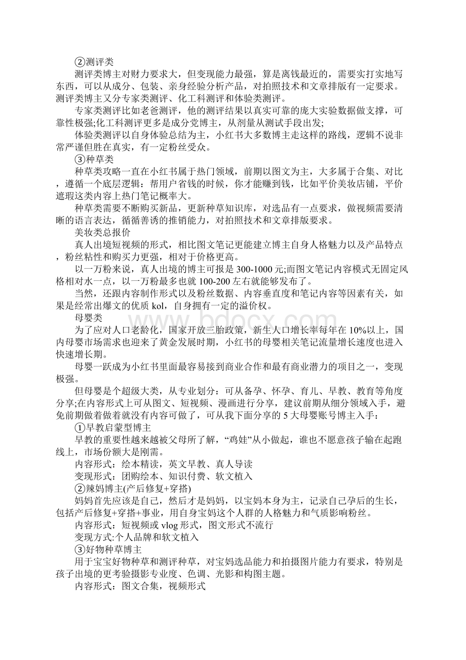 5000字详解小红书热门领域以及变现模式.docx_第3页