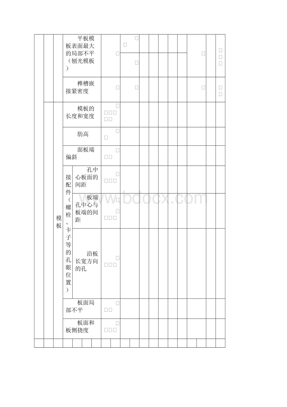 14现浇梁板验收表Word文档格式.docx_第2页