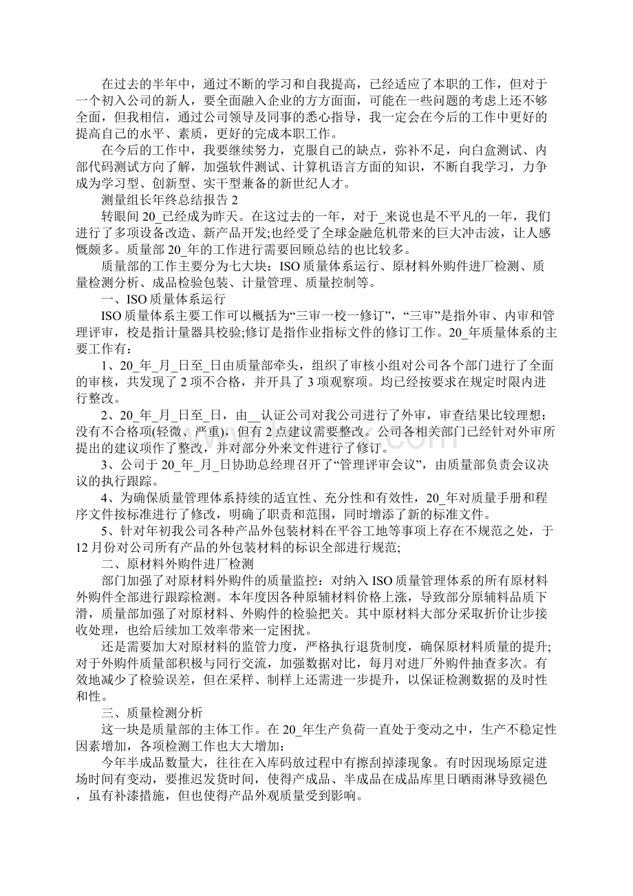 测量组长年终总结报告.docx_第2页