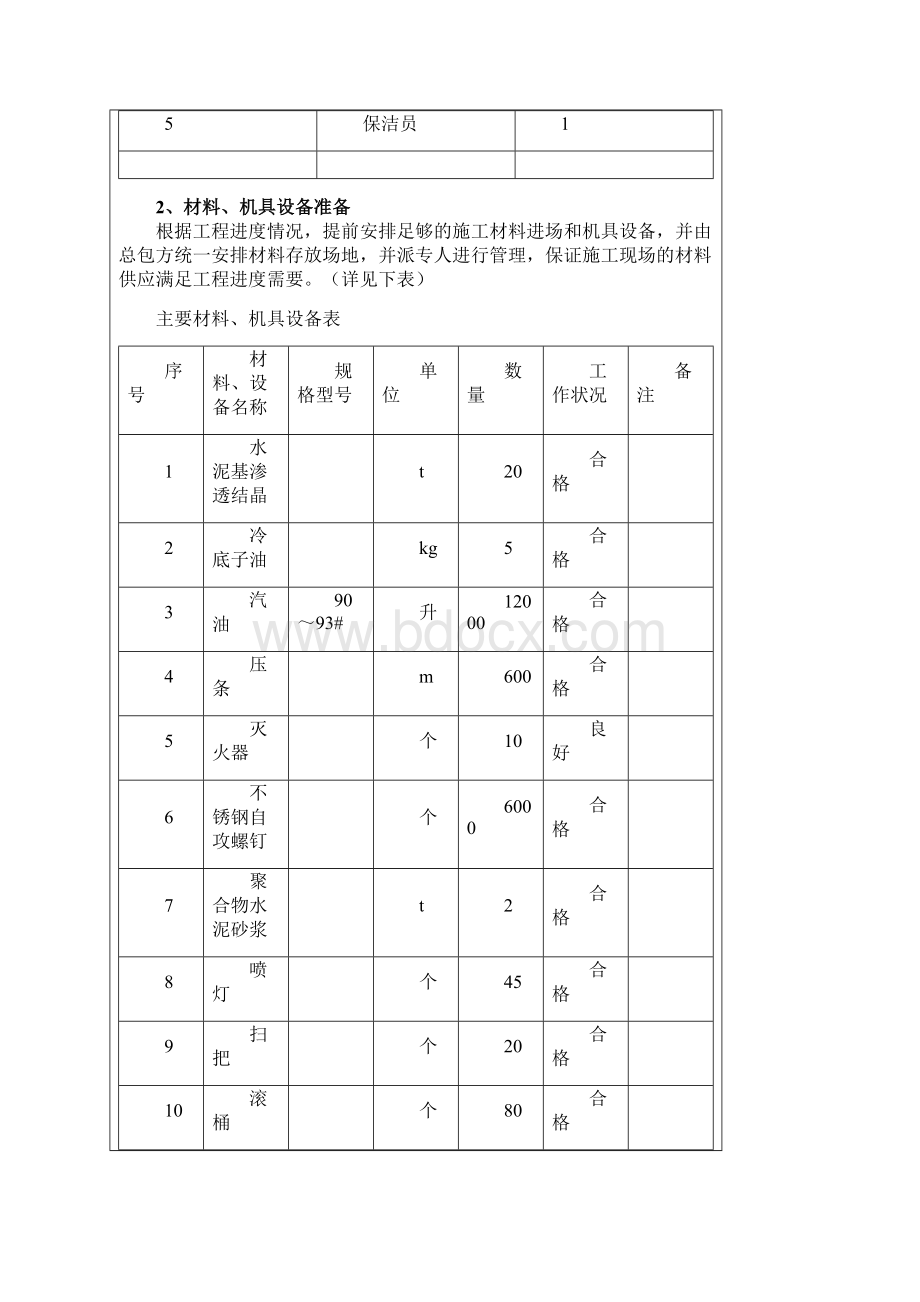 底板防水施工技术交底.docx_第2页