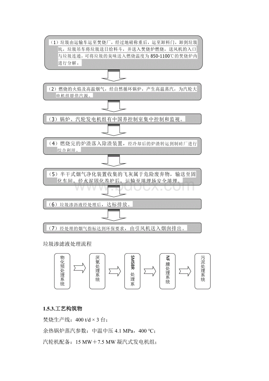 垃圾焚烧厂实习环境科学与工程学实训报告报告doc.docx_第3页