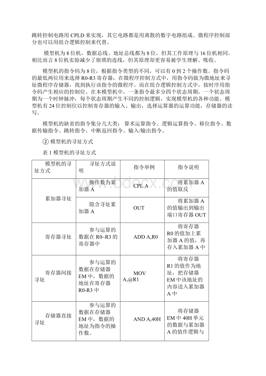 计算机组成原理课程设计乘除法运算.docx_第2页